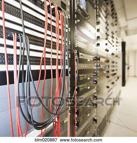 Red and Black Cables Connected to Electronic Equipment View Large Photo Image Stock Photo - Red and Black Cables Connected to Electronic Equipment. Fotosearch
