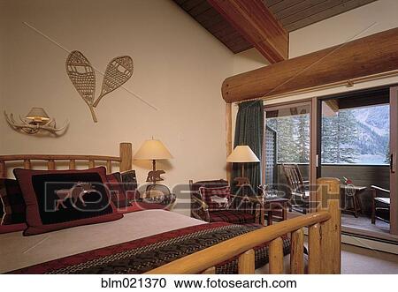 Stock Image - Resort Hotel Room. Fotosearch