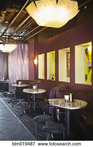 Restaurant Bar Seating View Large Photo Image Stock Photo - Restaurant Bar Seating. Fotosearch