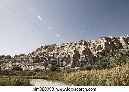 Road Amidst Rocky Landscape View Large Photo Image Stock Image - Road Amidst Rocky Landscape. Fotosearch
