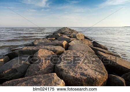 Stock Photography - Rock Pier. Fotosearch