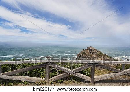 Route US 101 runs along the coastline through Patricks Point State Park View Large Photo Image Stock Photo - Route US 101 runs along the coastline through Patricks Point State Park . Fotosearch