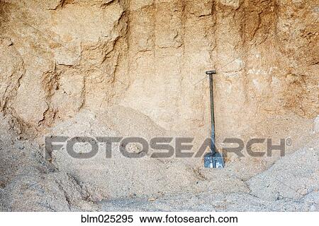 Stock Photography - Sawdust and bedding in a horse's stable. Fotosearch