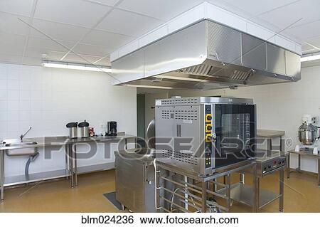 Stock Photograph - School Kitchen. Fotosearch