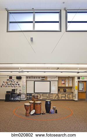 School Music Room View Large Photo Image Stock Image - School Music Room. Fotosearch