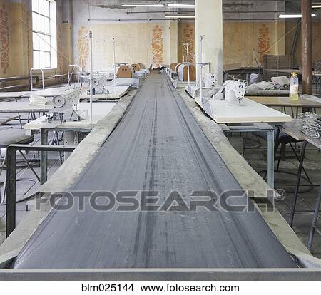 Sewing Line in an Old Factory View Large Photo Image Picture - Sewing Line in an Old Factory. Fotosearch