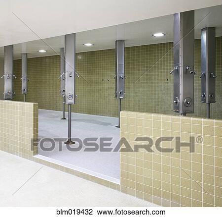 Shower for Multiple People View Large Photo Image Stock Image - Shower for Multiple People. Fotosearch