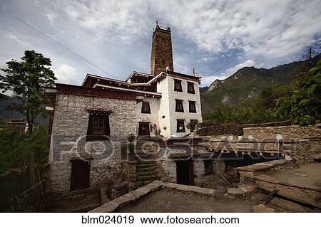 Sichuan Tibet View Large Photo Image Stock Photo - Sichuan Tibet. Fotosearch