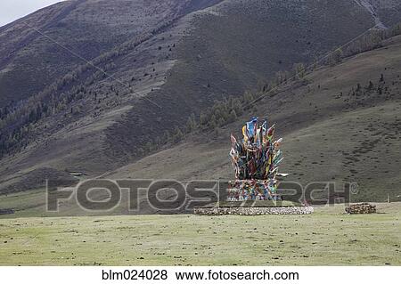Stock Photo - Sichuan Tibet. Fotosearch