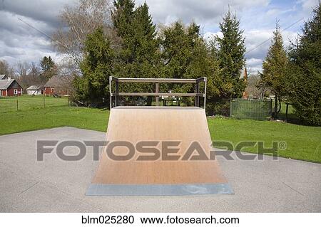 Skateboard park View Large Photo Image Stock Image - Skateboard park. Fotosearch