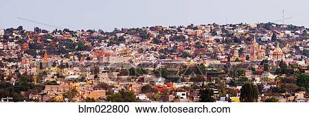 Skyline of San Miguel de Allende at Dusk View Large Photo Image Stock Image - Skyline of San Miguel de Allende at Dusk. Fotosearch