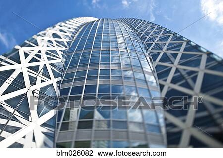Stock Image - Skyscrapers in Tokyo's Shinjuku District. Fotosearch