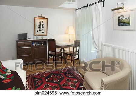 Stock Photography - Sophisticated Living Room. Fotosearch