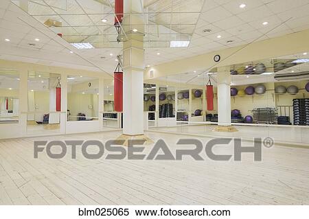Spacious Gym View Large Photo Image Stock Photography - Spacious Gym. Fotosearch