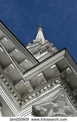 Spire on Building View Large Photo Image Stock Photo - Spire on Building. Fotosearch