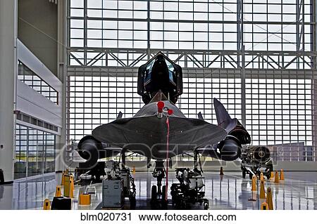 Stock Image - SR-71 Blackbird on Display. Fotosearch