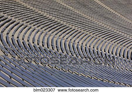 Stadium Bleachers View Large Photo Image Stock Photo - Stadium Bleachers. Fotosearch