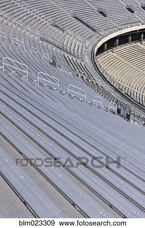 Stadium Bleachers View Large Photo Image Stock Photo - Stadium Bleachers. Fotosearch