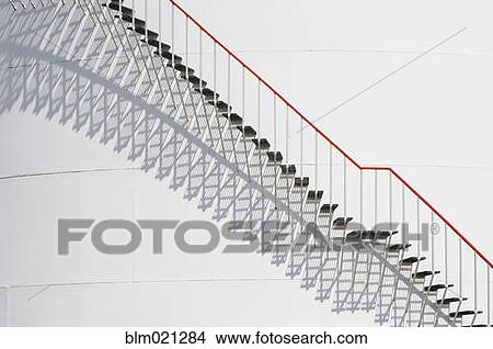 Picture - Steps And Shadows. Fotosearch