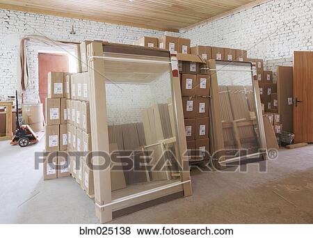 Stored Boxes and Mirrors View Large Photo Image Stock Photo - Stored Boxes and Mirrors. Fotosearch