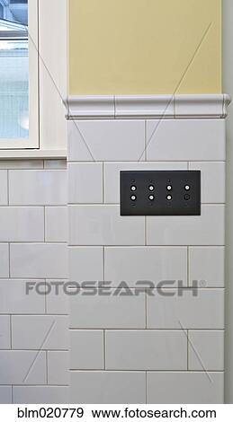 Switches In Bathroom View Large Photo Image Stock Photo - Switches In Bathroom. Fotosearch