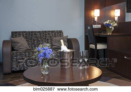 Stock Photo - The interior of a modern hotel in Tallinn. Fotosearch