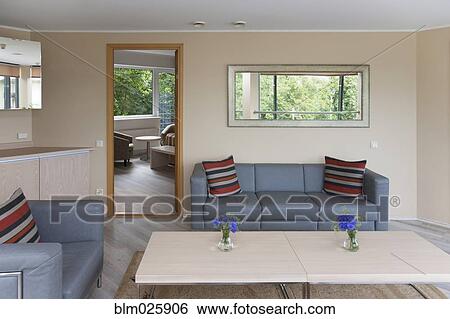 Stock Photograph - The interior of a modern hotel in Tallinn. Fotosearch