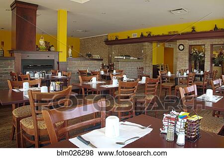 The interior of a restaurant View Large Photo Image Stock Photo - The interior of a restaurant . Fotosearch