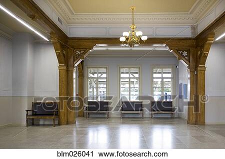 The interior of the waiting room hall at Tartu railway station View Large Photo Image Stock Image - The interior of the waiting room hall at Tartu railway station. Fotosearch