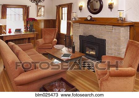 The living room or lounge in a traditional house View Large Photo Image Stock Image - The living room or lounge in a traditional house. Fotosearch