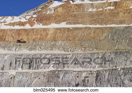 Stock Photography - The Los Pelambres copper mine. Fotosearch