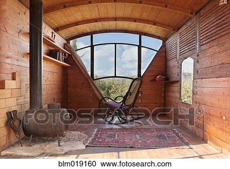 Transformed Train Car Interior View Large Photo Image Stock Image - Transformed Train Car Interior. Fotosearch