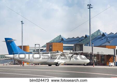 Transport Plane at the Airport View Large Photo Image Stock Image - Transport Plane at the Airport. Fotosearch