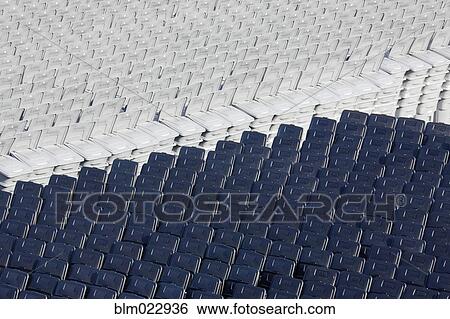 Stock Photograph - Trash Bins at Storage Depot. Fotosearch