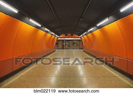 Underground Metro System View Large Photo Image Stock Photo - Underground Metro System. Fotosearch