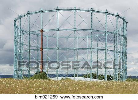 Unused Gasworks View Large Photo Image Stock Photo - Unused Gasworks. Fotosearch