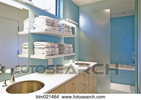 Picture - Upscale Bathroom Interior. Fotosearch
