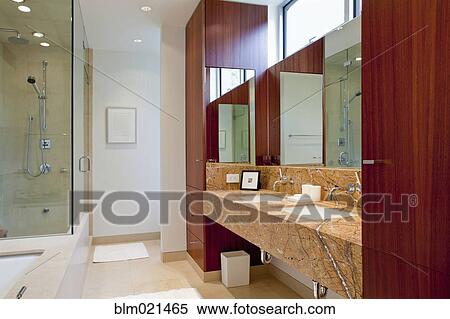 Stock Photography - Upscale Bathroom Interior. Fotosearch