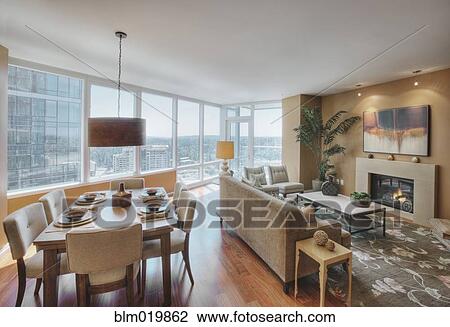 Upscale Home Interior View Large Photo Image Stock Image - Upscale Home Interior. Fotosearch