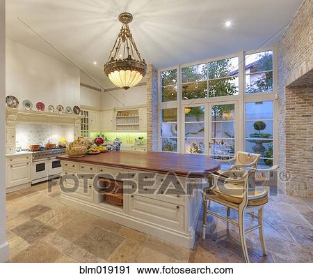 Upscale Kitchen View Large Photo Image Stock Image - Upscale Kitchen. Fotosearch