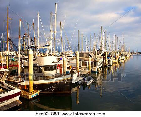 Variety of Boats in Marina View Large Photo Image Stock Photo - Variety of Boats in Marina. Fotosearch