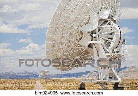 Very Large Array Antenna View Large Photo Image Stock Photography - Very Large Array Antenna. Fotosearch
