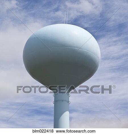 Water Tower View Large Photo Image Stock Photo - Water Tower. Fotosearch