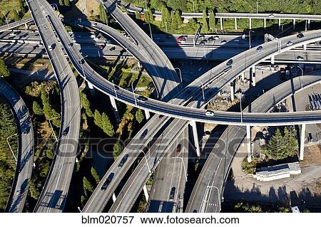 Winding Freeway View Large Photo Image Stock Photo - Winding Freeway. Fotosearch