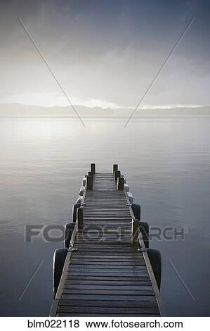 Wooden Jetty Over a Lake View Large Photo Image Stock Photo - Wooden Jetty Over a Lake. Fotosearch