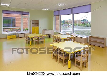 Yellow School Classroom View Large Photo Image Stock Image - Yellow School Classroom. Fotosearch