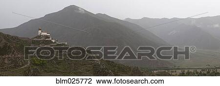 Yumbulagang Palace is a historic castle or fort perched on a hilltop View Large Photo Image Stock Image - Yumbulagang Palace is a historic castle or fort perched on a hilltop. Fotosearch