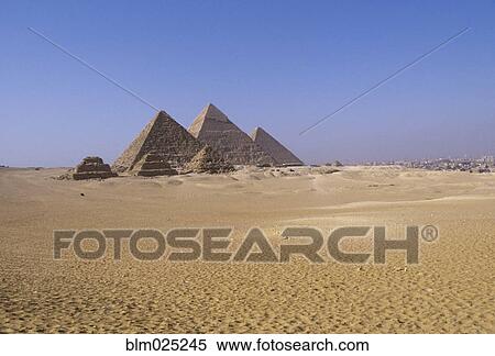 Zoser and Giza Pyramids View Large Photo Image Stock Photography - Zoser and Giza Pyramids. Fotosearch