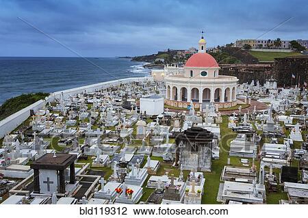 Aerial view of cemetery in San Juan, Puerto Rico View Large Photo Image Stock Image - Aerial view of cemetery in San Juan, Puerto Rico. Fotosearch