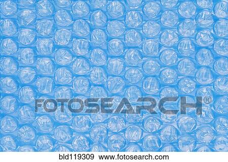 Stock Photo - Close up of bubble wrap. Fotosearch